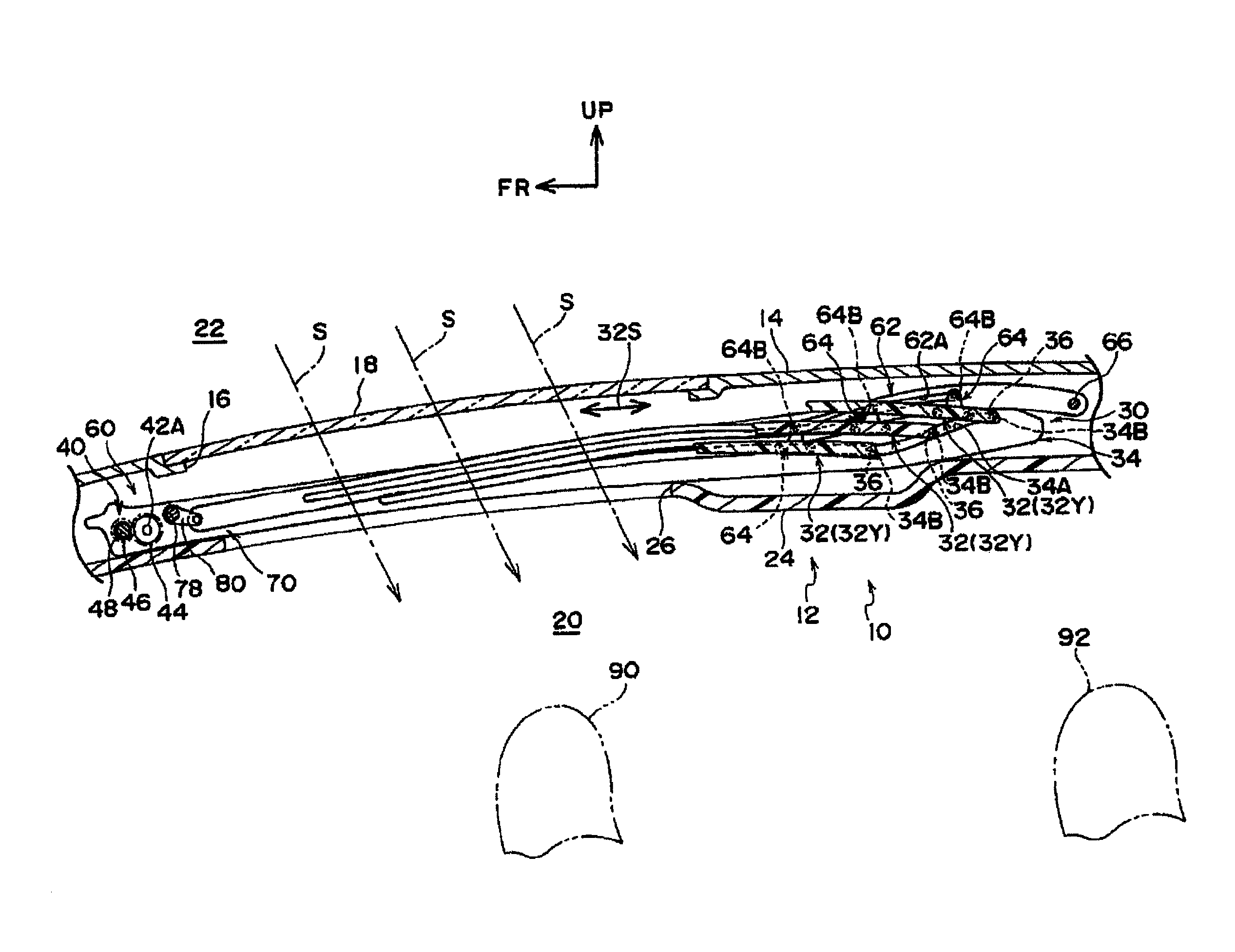 Vehicular roof structure