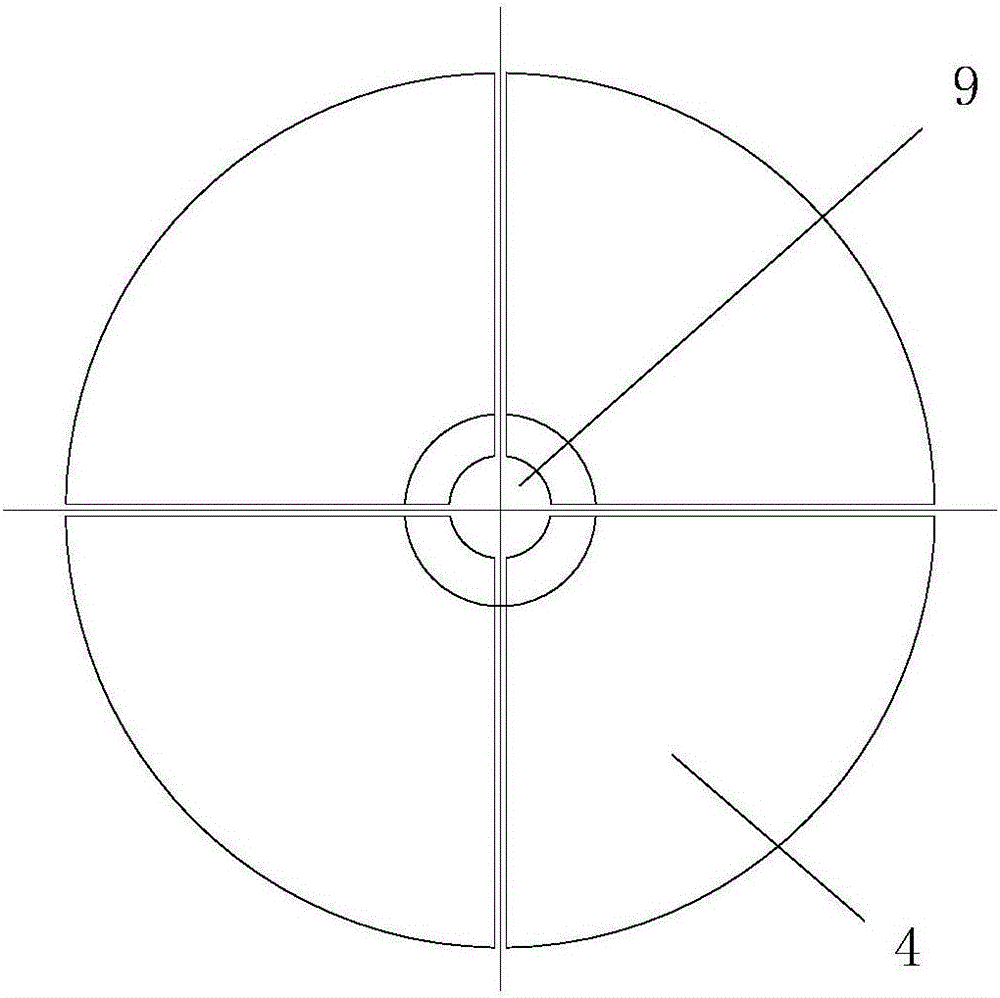 Device capable of eliminating polycrystalline silicon carbon head material