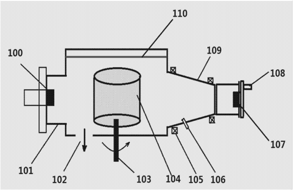 A kind of equipment and method for rapidly depositing dlc film layer on the surface of piston ring