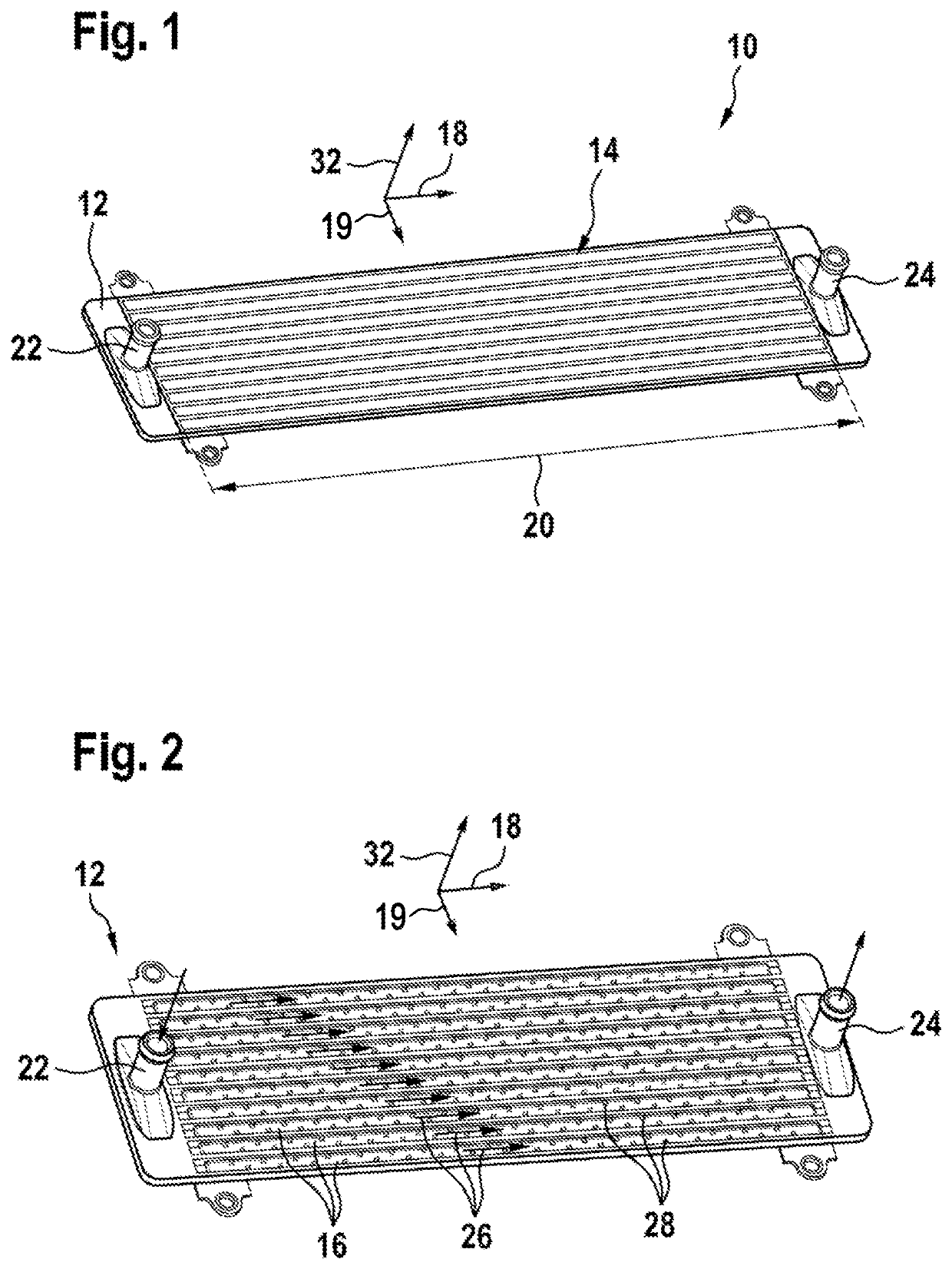 Cooling plate for the temperature control of at least one battery cell and a battery system