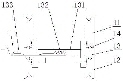 Fluid type igniter for gas blaster, and fracturing device