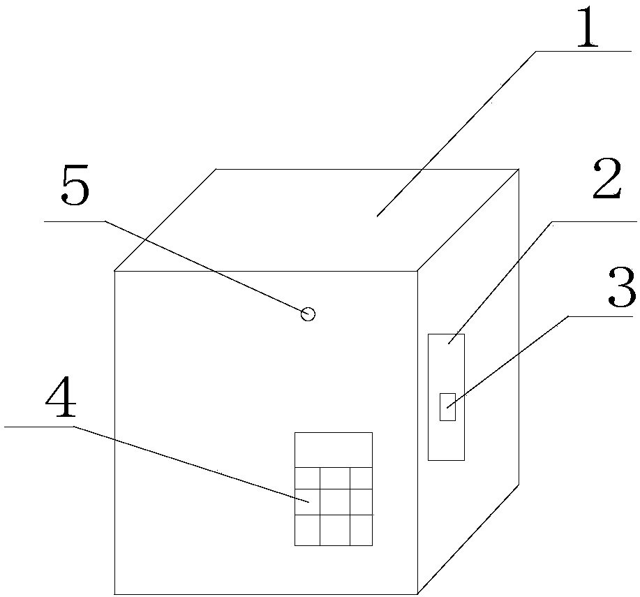 Anti-electricity-stealing device for household electric meter