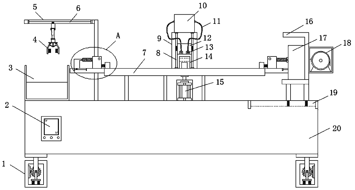 Full-automatic winding device for SQ type product