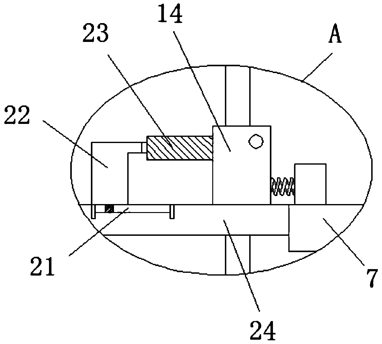 Full-automatic winding device for SQ type product