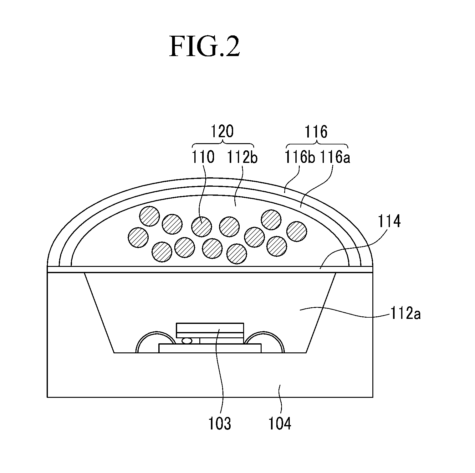 Optoelectronic device and stacking structure