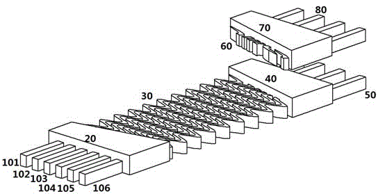 Wavelength divider and power divider on basis of stereoscopic straight arrayed waveguide grating