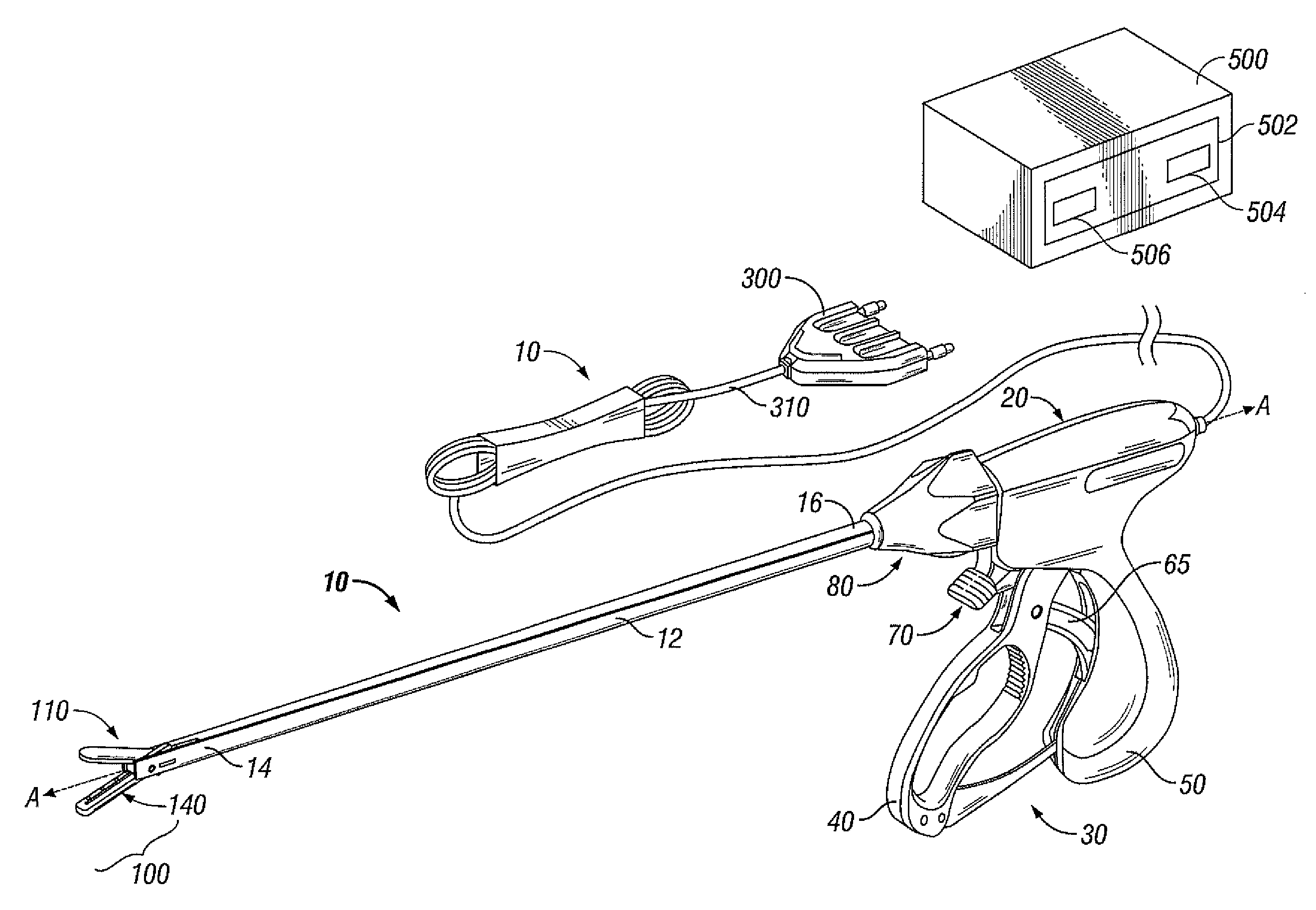 End Effector Assembly for Electrosurgical Devices and System for Using the Same