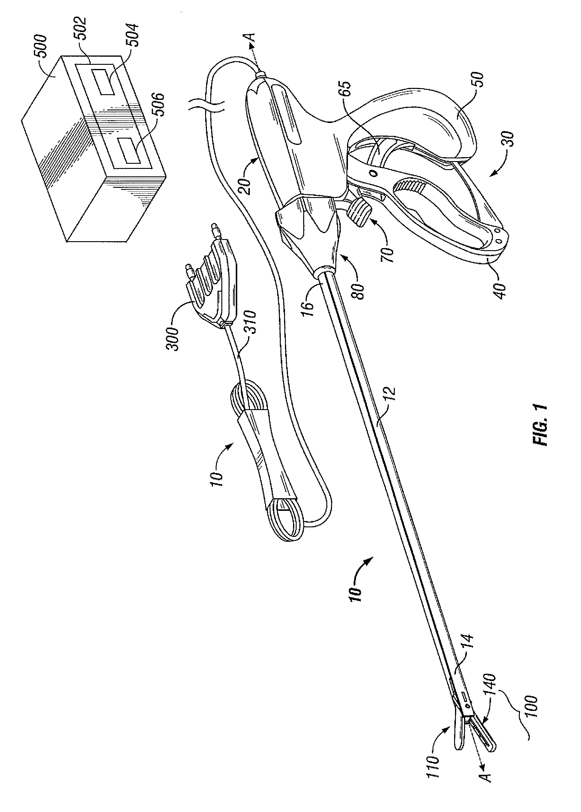 End Effector Assembly for Electrosurgical Devices and System for Using the Same