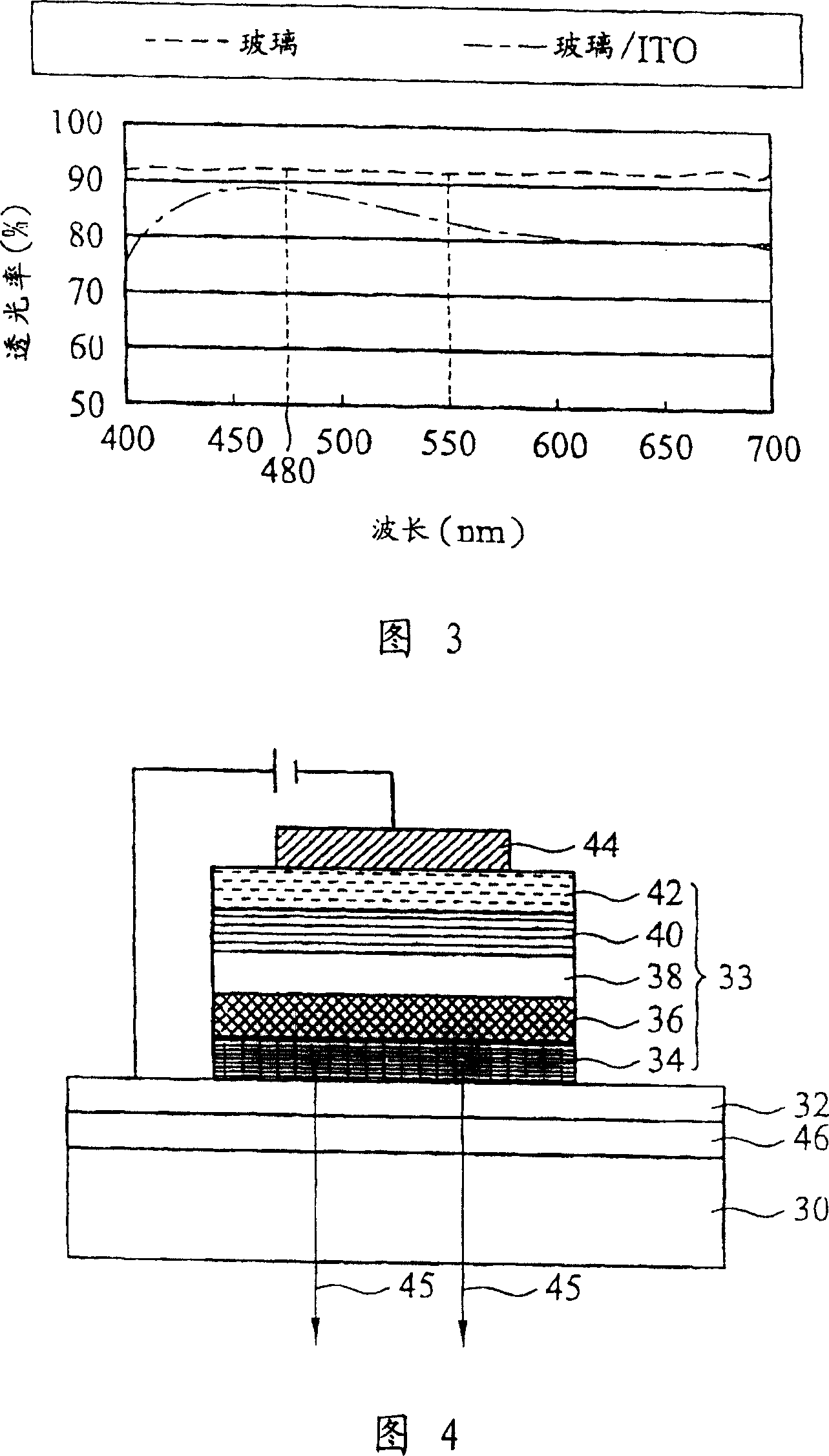 Organic electroluminescence display component and making method thereof