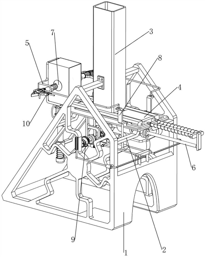 Automatic packaging device for circuit breaker production