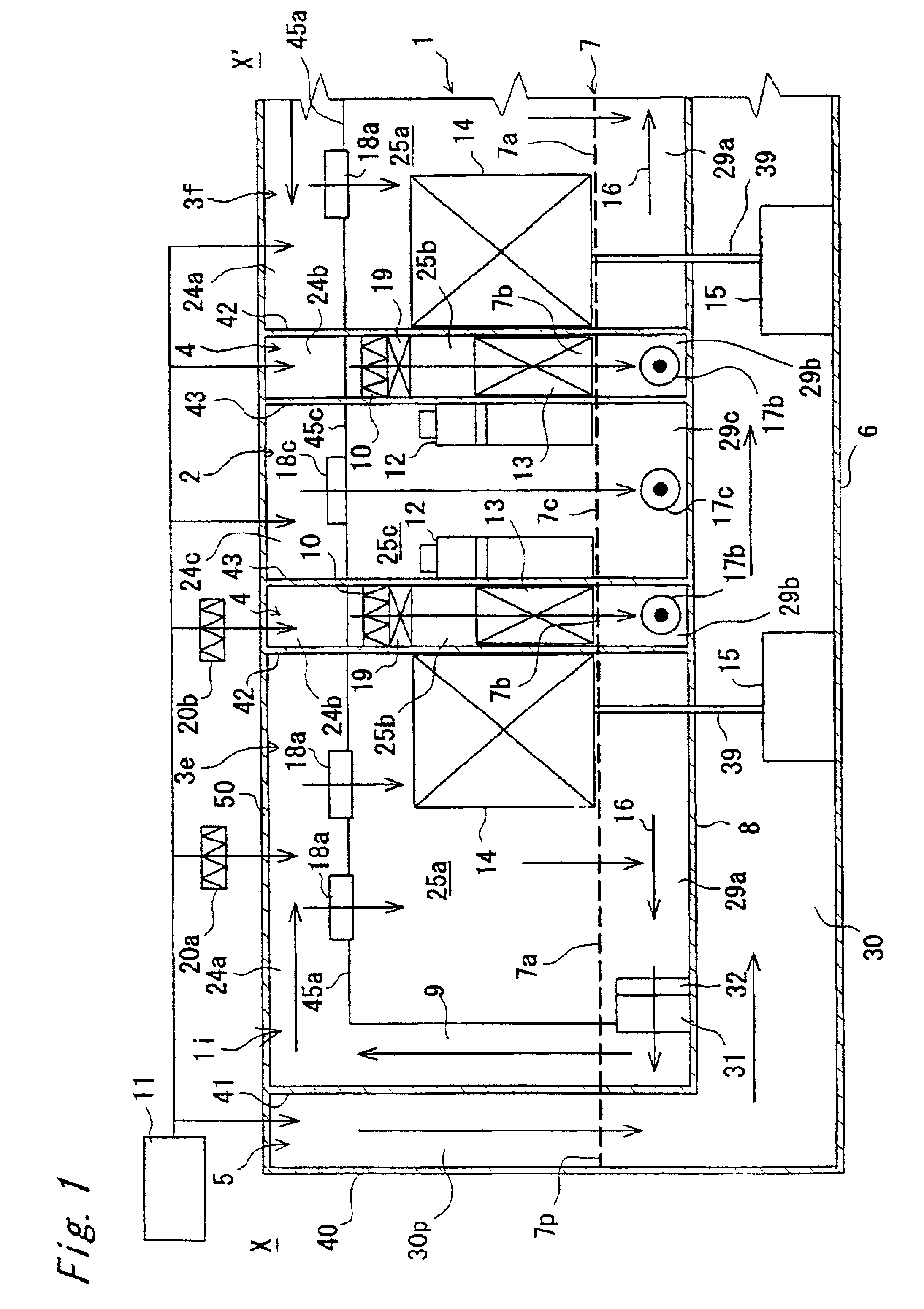 Clean room for semiconductor device