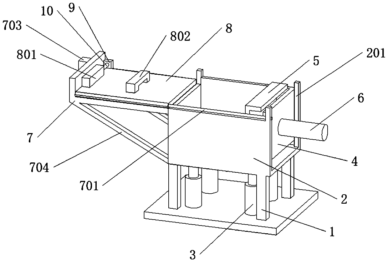 Forming die with adjustable die cavity