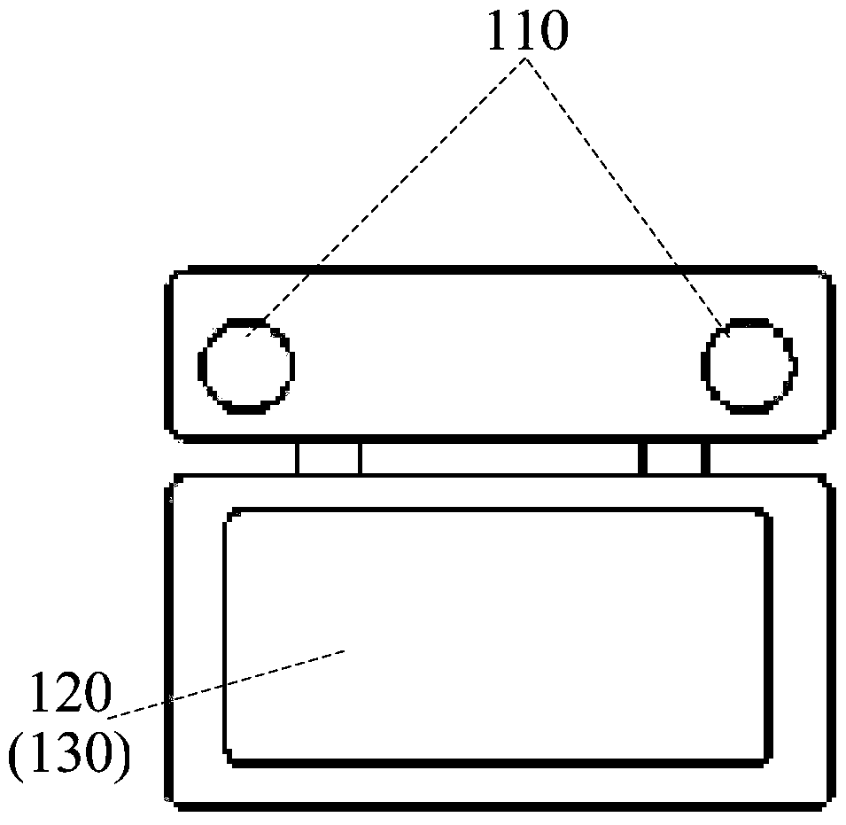 A virtual reality interactive device with a 3D camera component