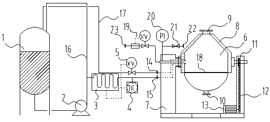 Solid-liquid separation and purification integration equipment for lithium hexafluorophate preparation