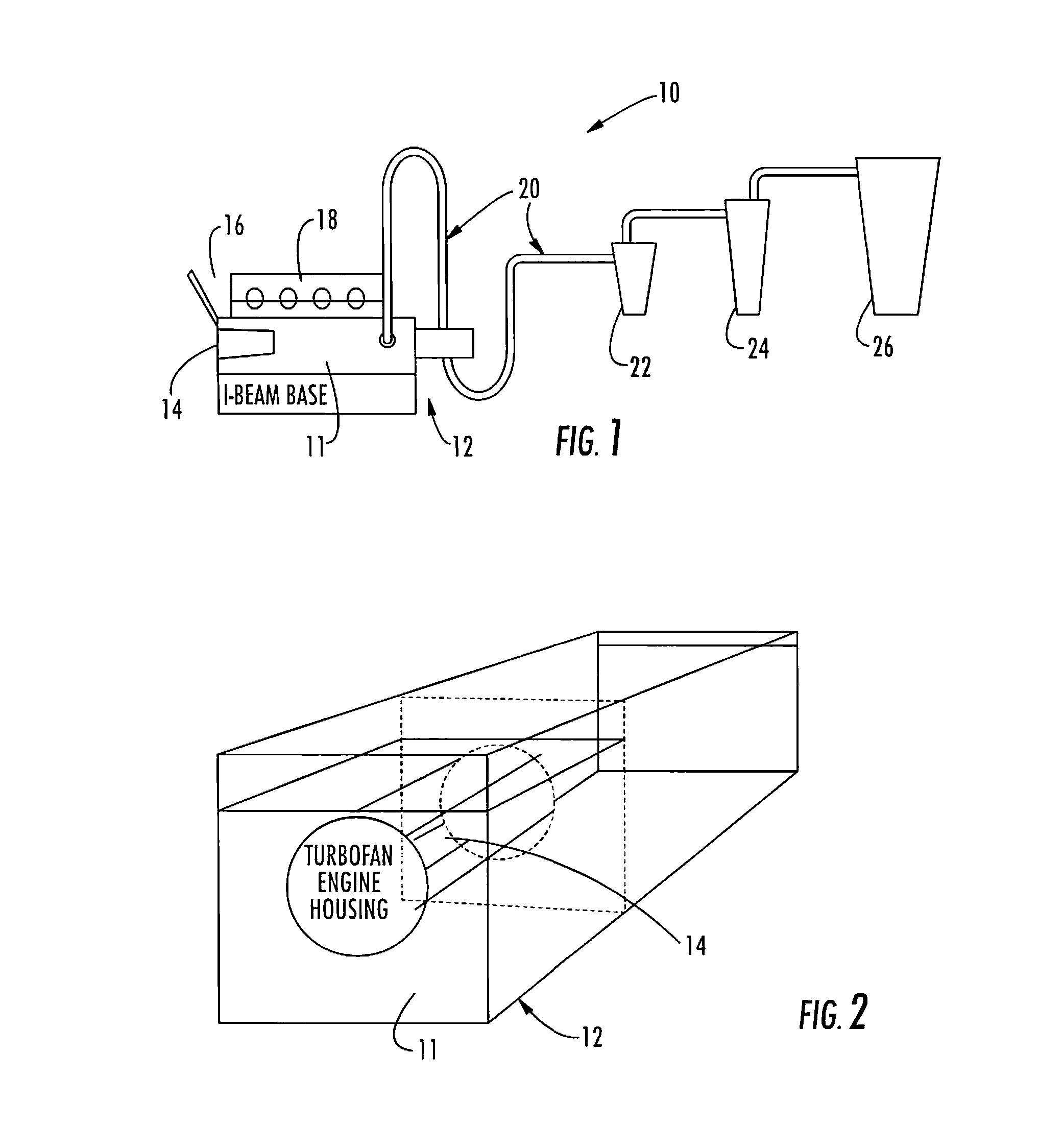 System and method employing turbofan jet engine for drying bulk materials