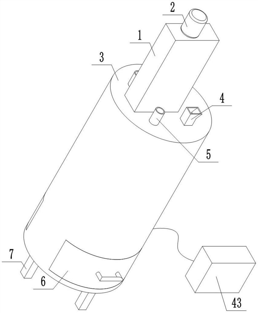 Mining paste filling material magnetizing device and using method