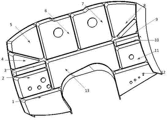 Aircraft structural part cutting parameter optimization method based on characteristics