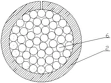 The method of flattening the bamboo tube in the high temperature tank