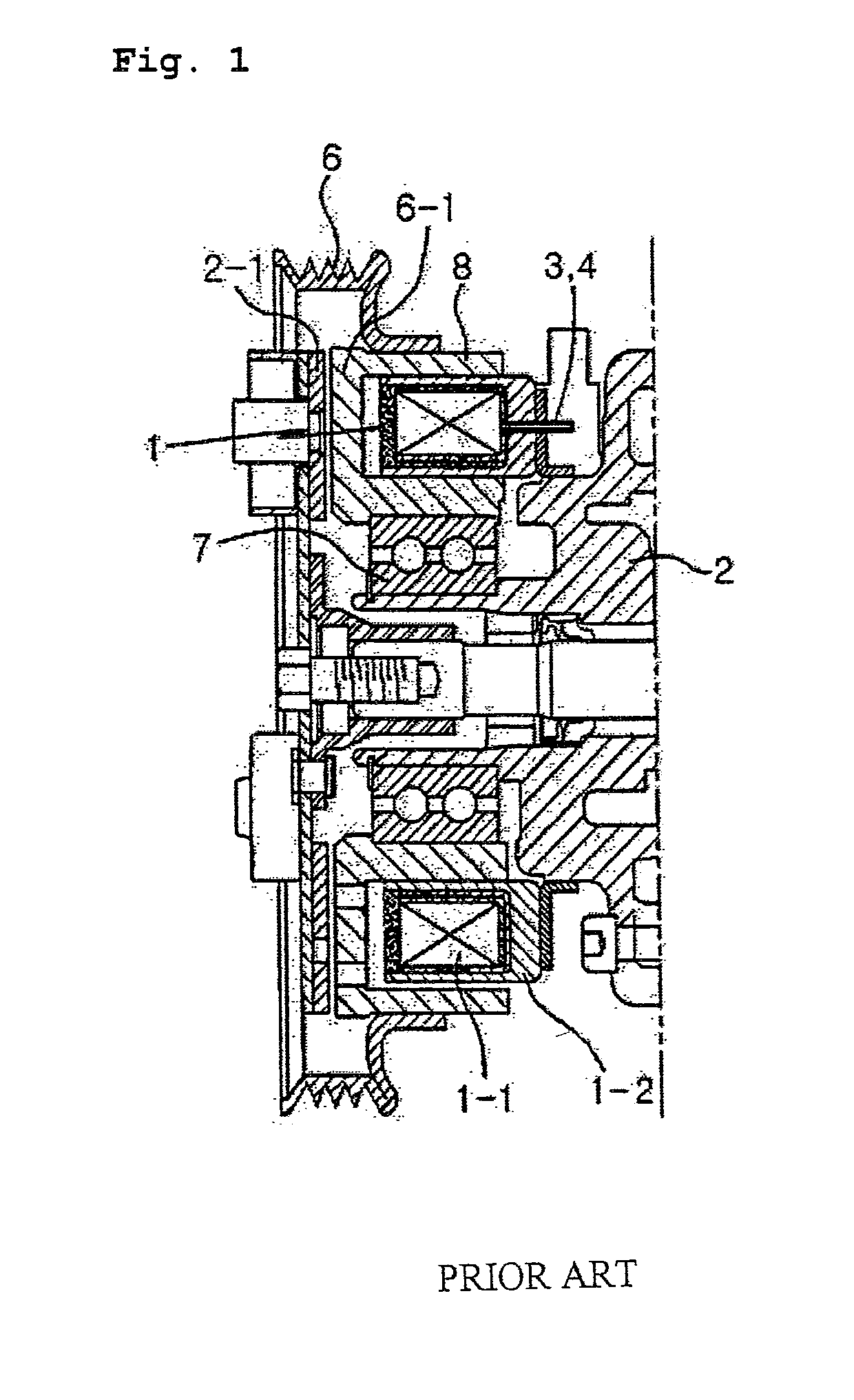 Electric power connection part of electromagnetic clutch field coil assembly