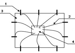 Display provided with integrated backlight drive board