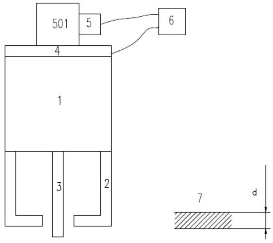 Friction stir welding tool fracture failure detection device and method