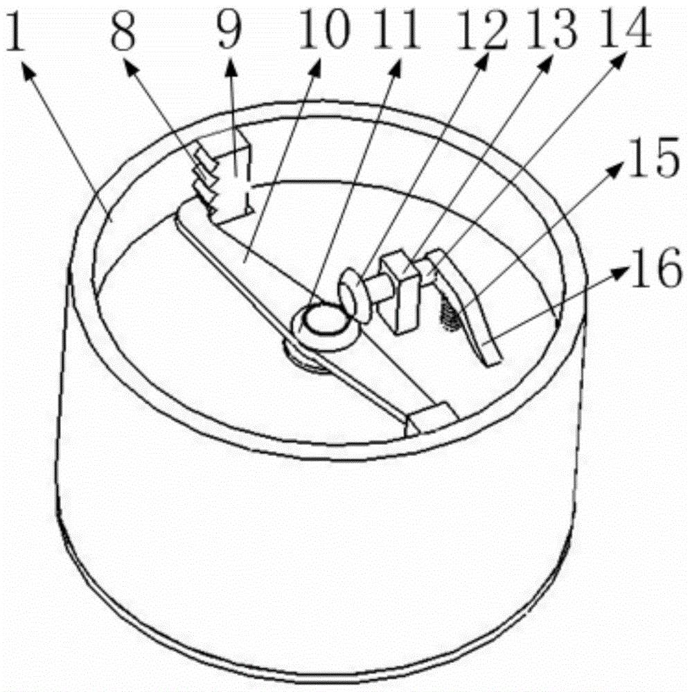 A simulated mechanical finger based on electromagnetic drive