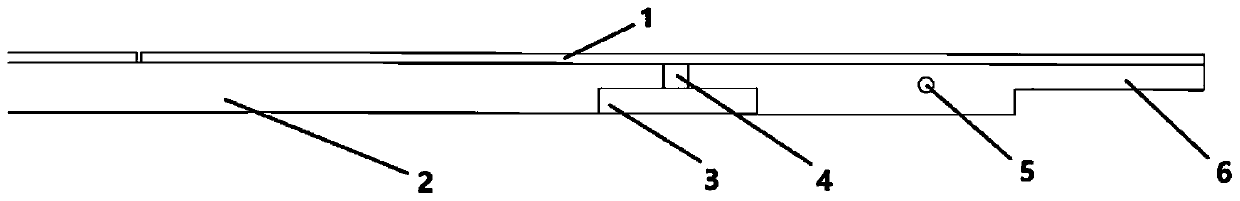 An assembled ecc-photovoltaic power generation surface structure and construction method