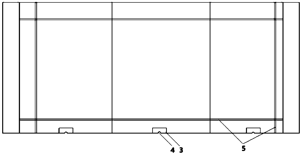 An assembled ecc-photovoltaic power generation surface structure and construction method