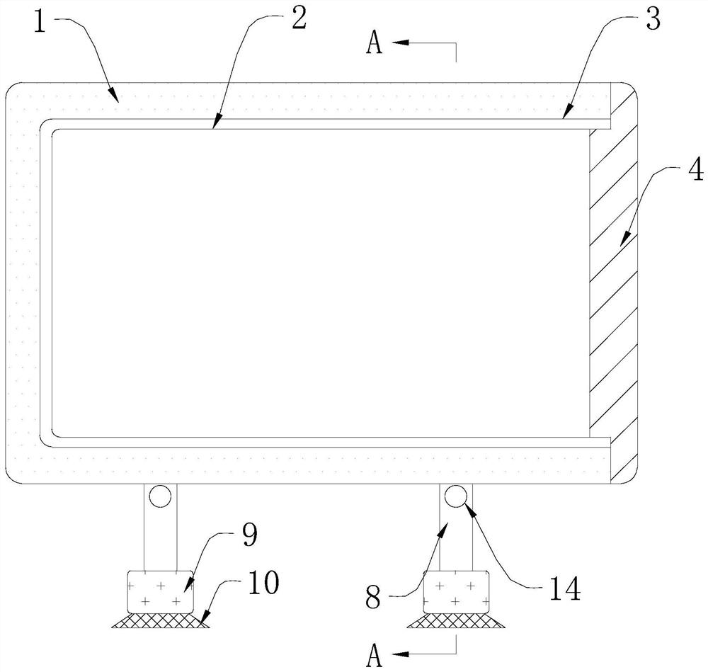 Electrical equipment signboard and operation method thereof