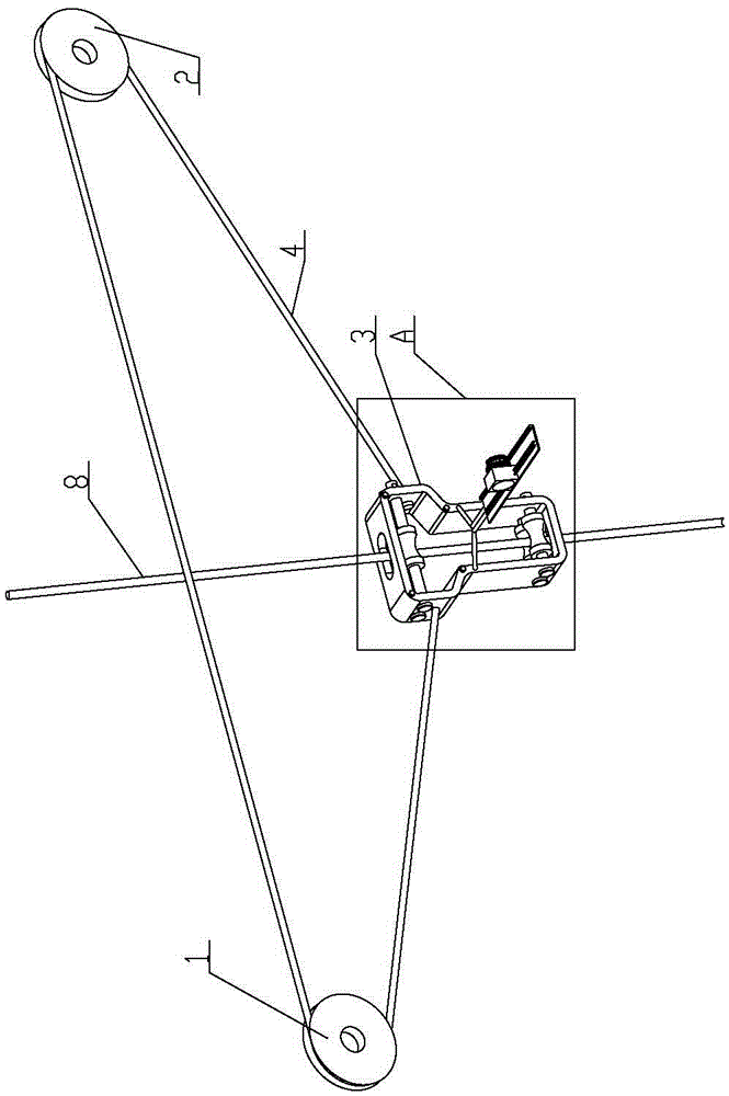 Large Rope Automatic Guidance Device