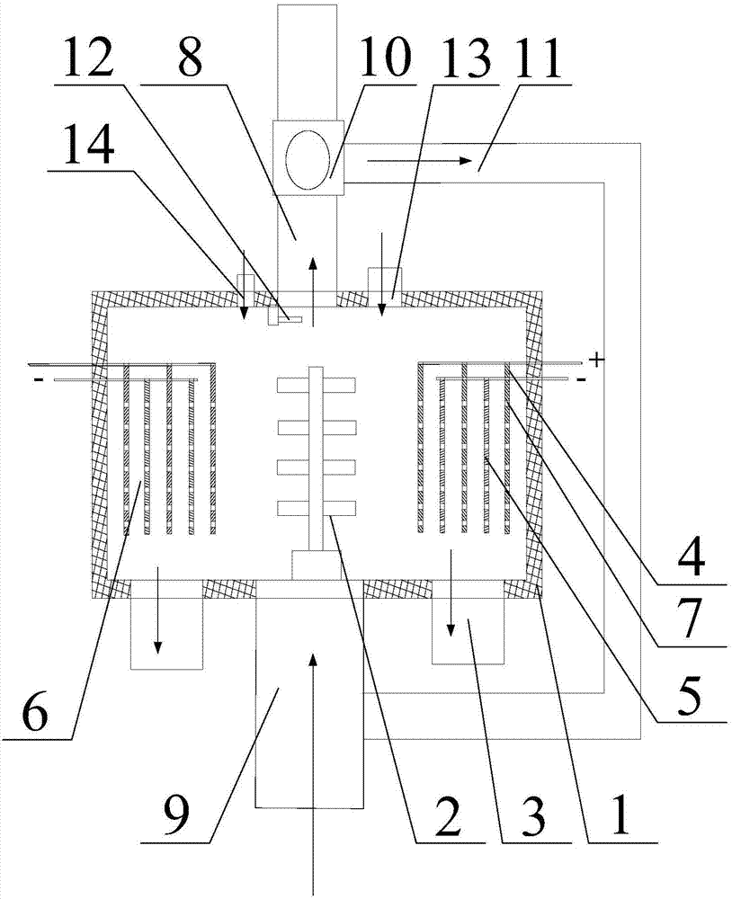 Crude oil anti-corrosion treatment equipment based on electronic control