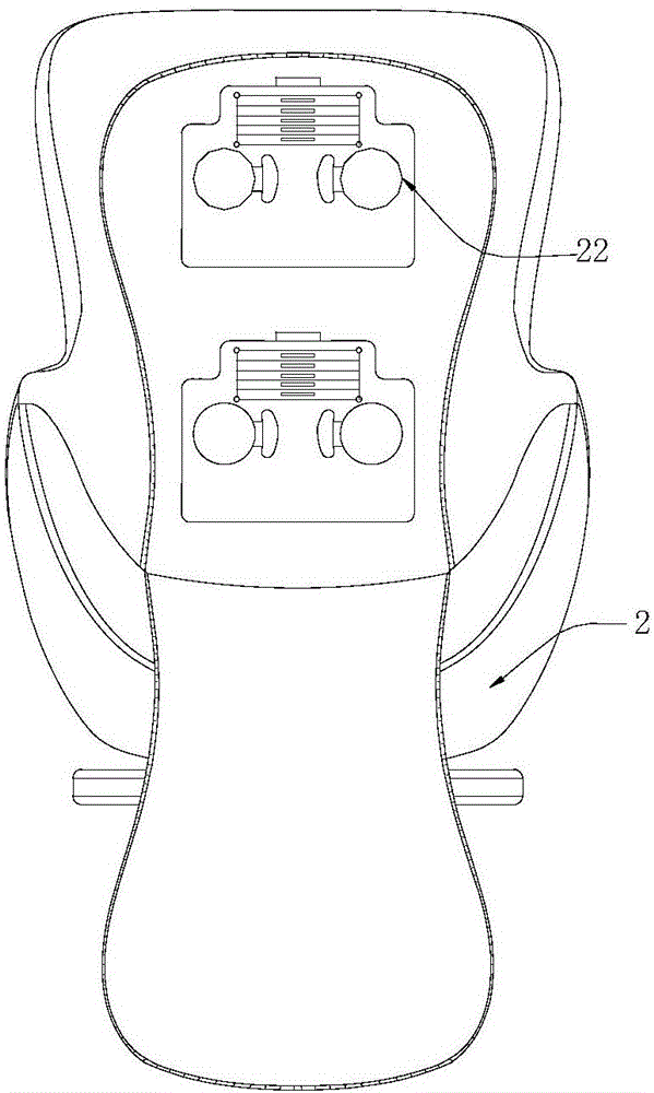 Multifunctional massage chair