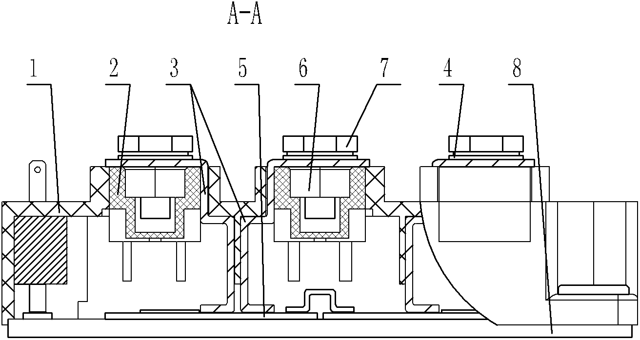 Insulated gate bipolar transistor (IGBT) half-bridge power module