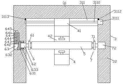 Environment-friendly and efficient steel tube surface polishing and grinding device