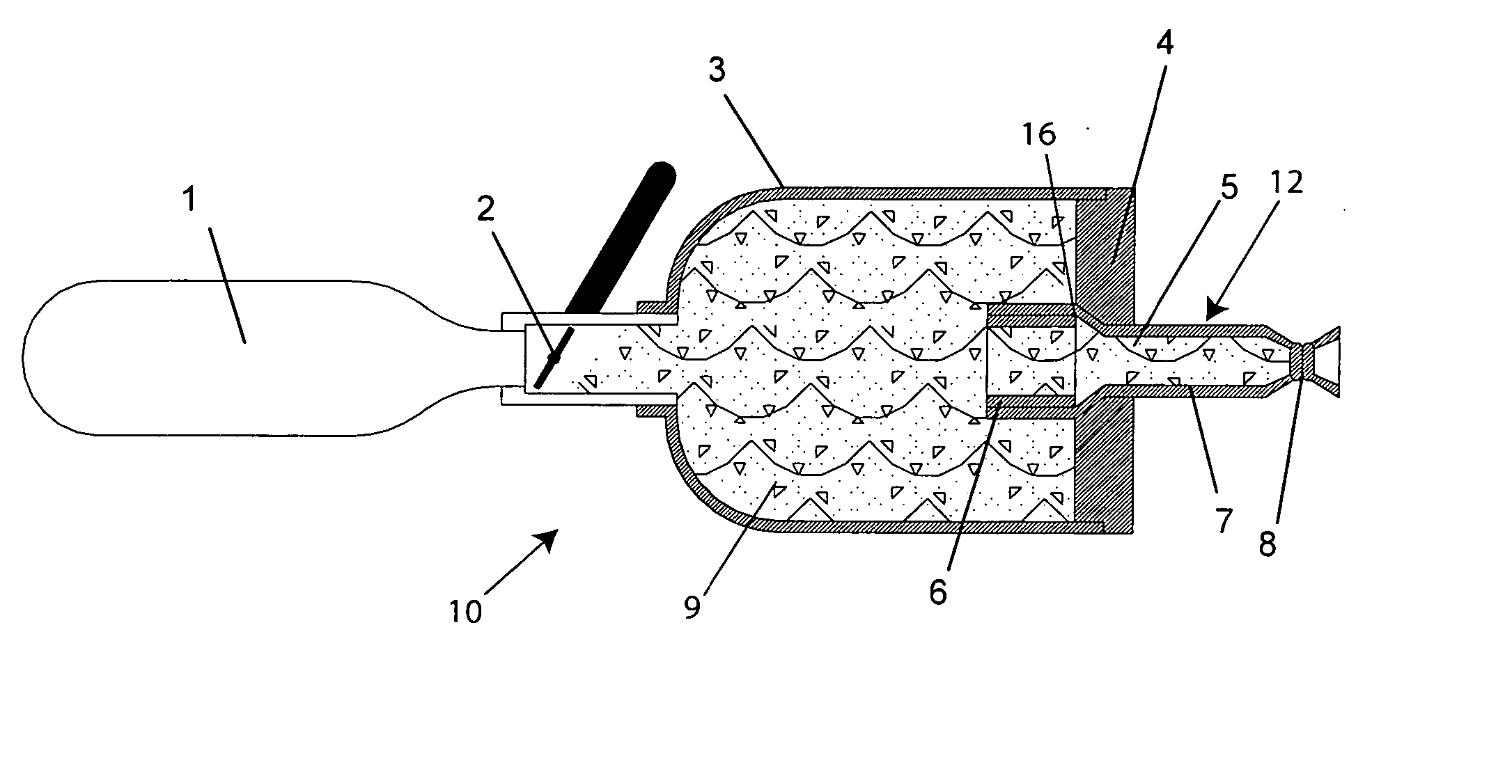 Non-pyrotechnic explosion device