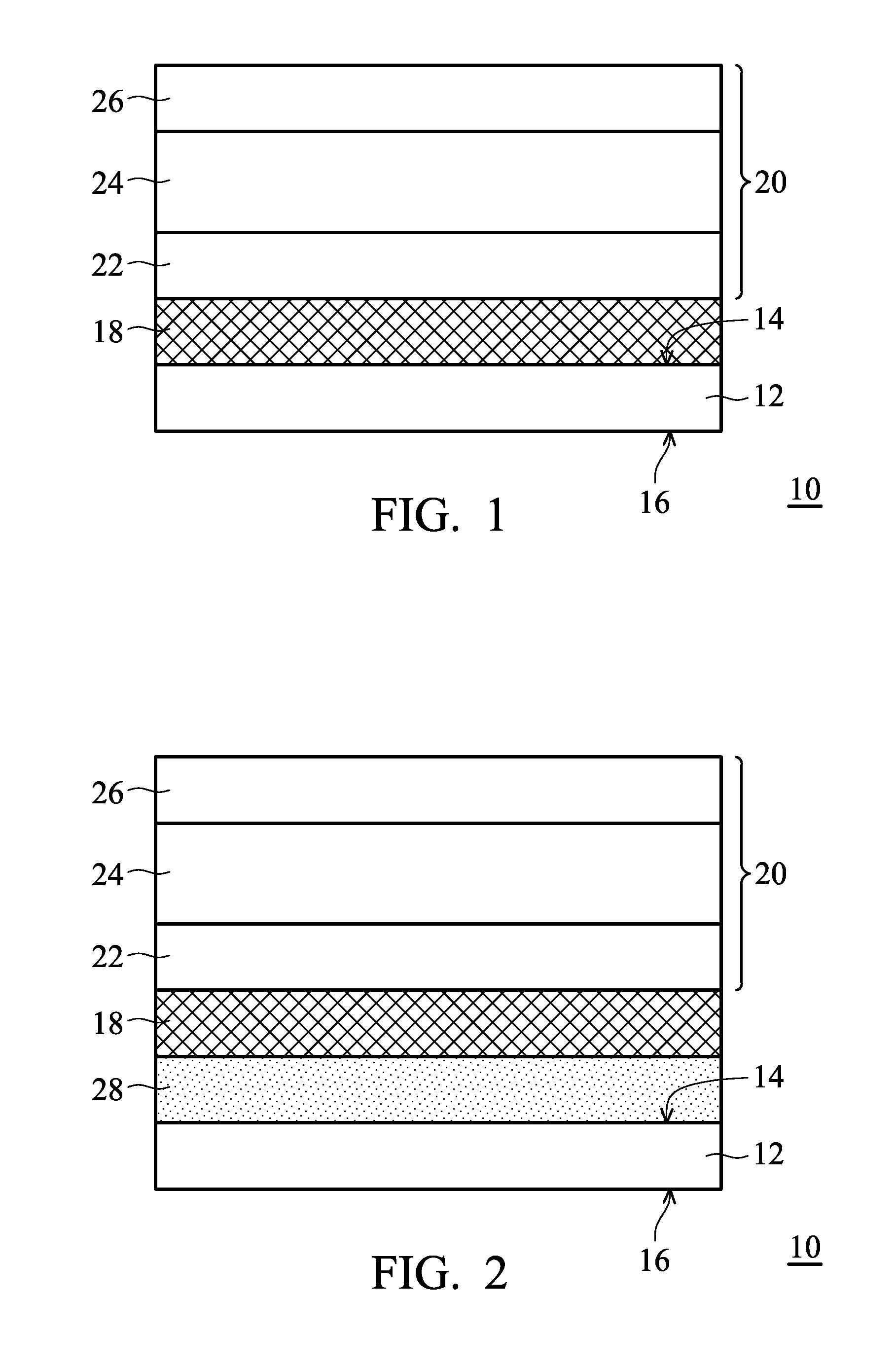 Optical device structures with the light outcoupling layers