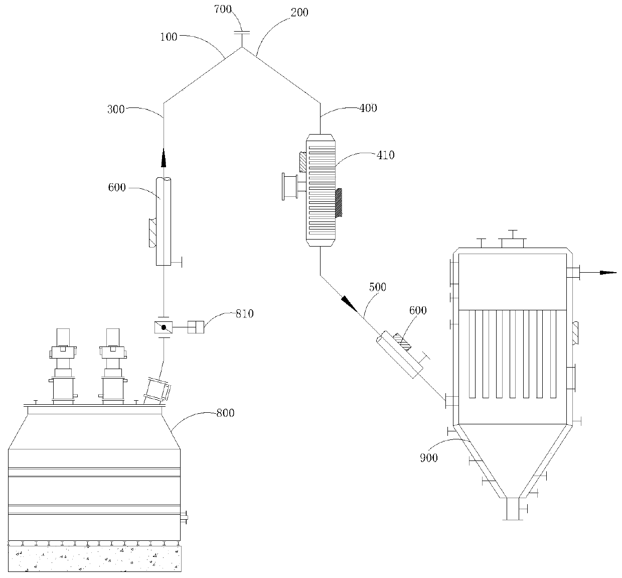 Dust-containing gas conveying pipeline and dust-containing gas conveying method