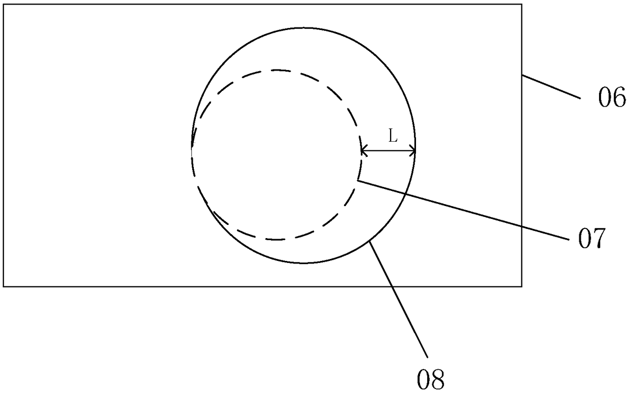 Solder resist process method for improving solder resist ghost