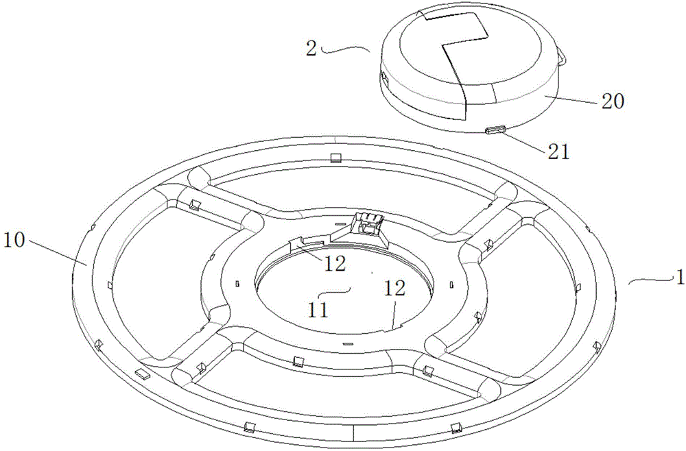 Modular split type LED ring illuminator and manufacturing method thereof