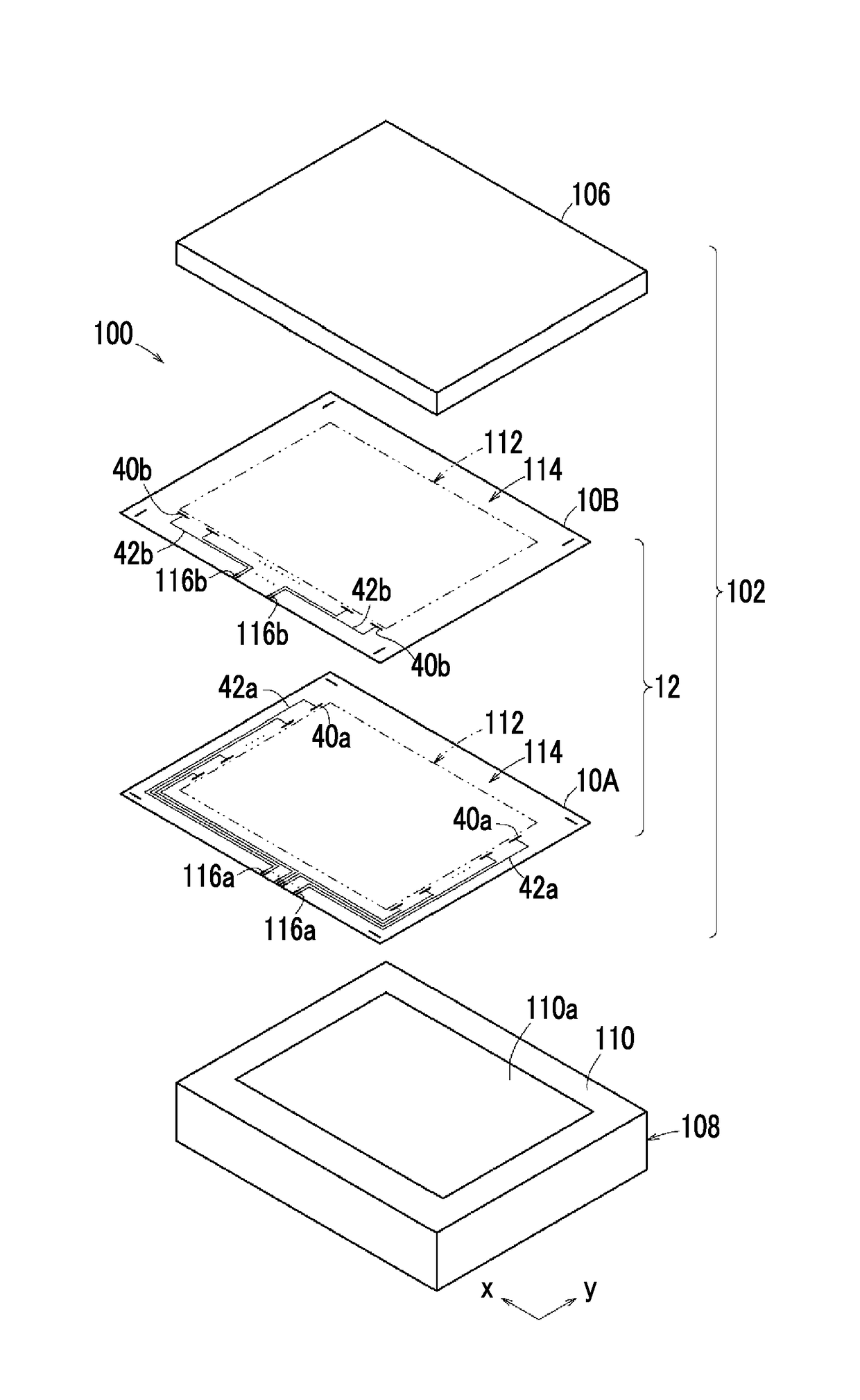 Conductive sheet, capacitive touch panel, display device