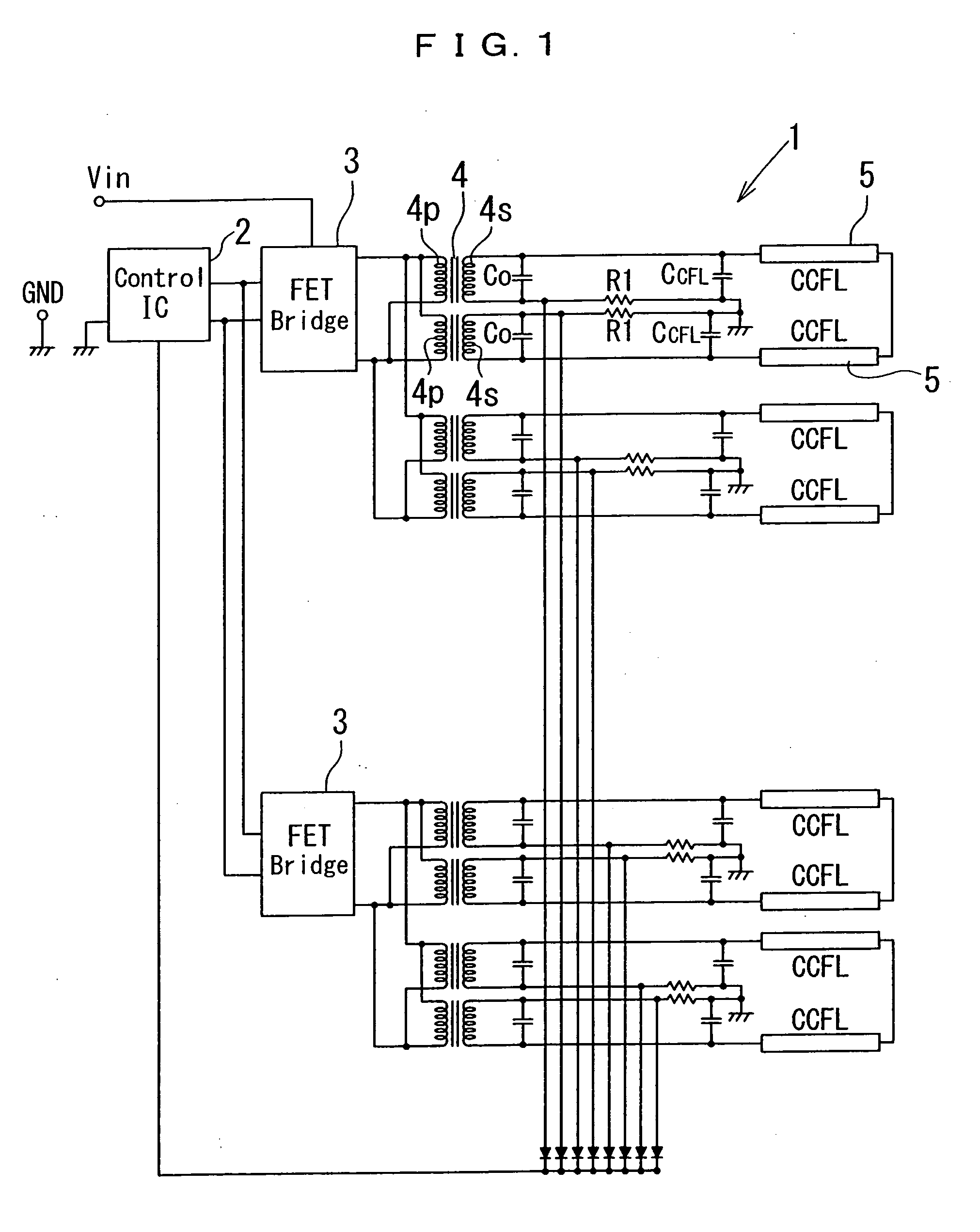 Backlight inverter and method of driving same