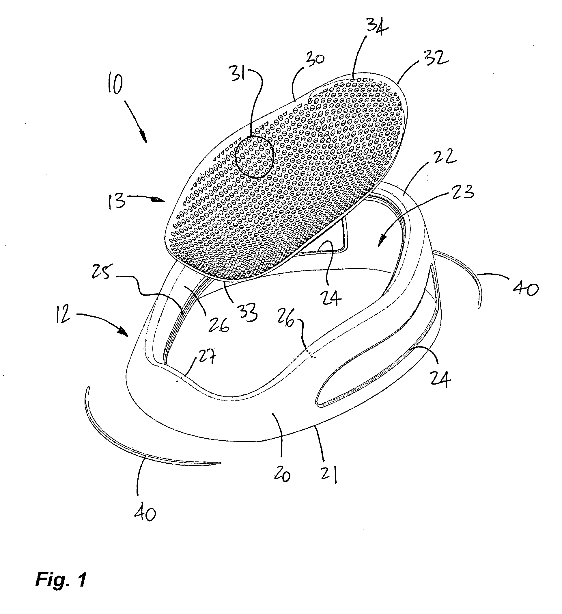 Baby bath-support device