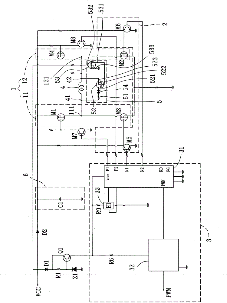 Fan system and stopping control circuit thereof