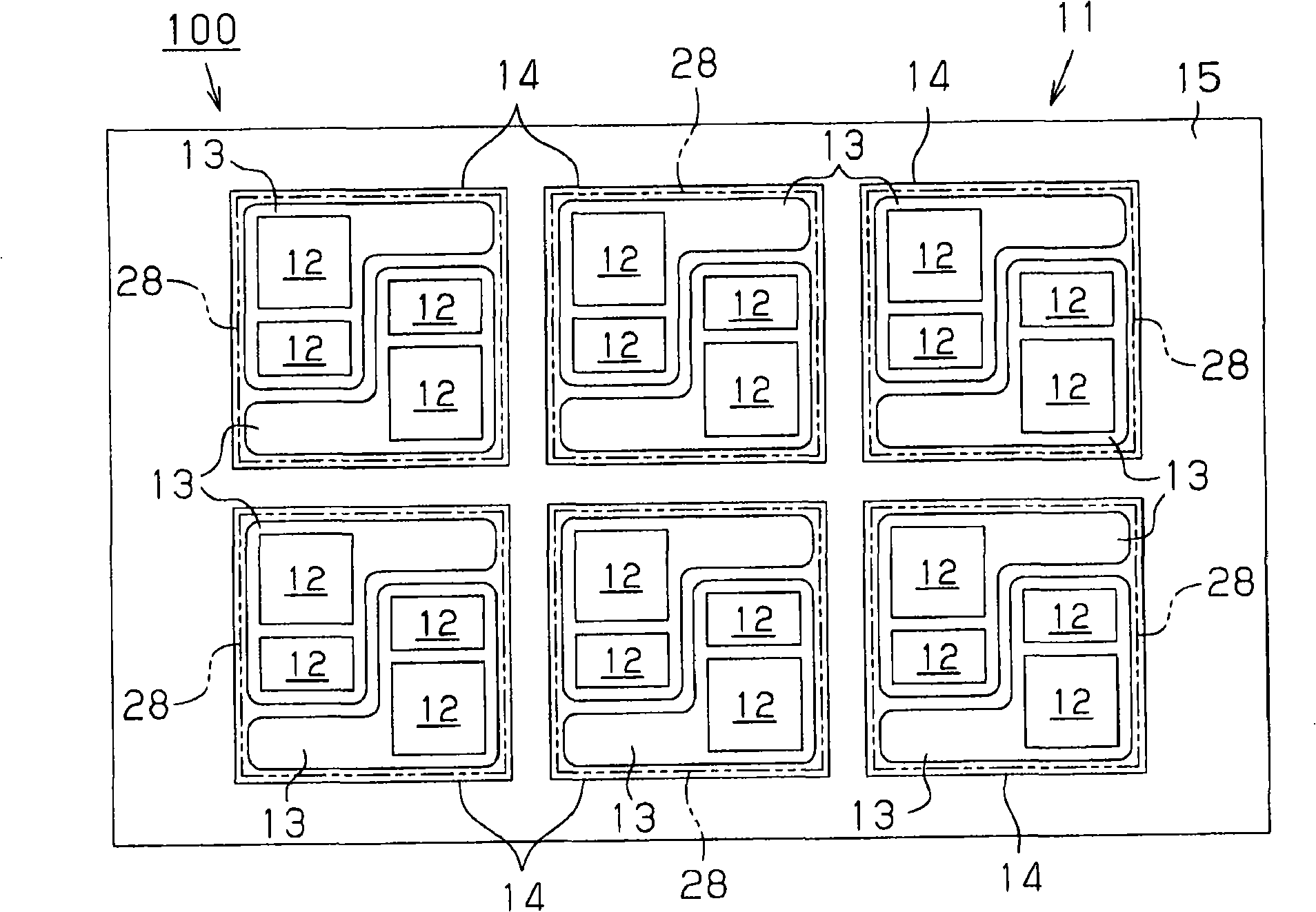 Soldering method and semiconductor module manufacturing method