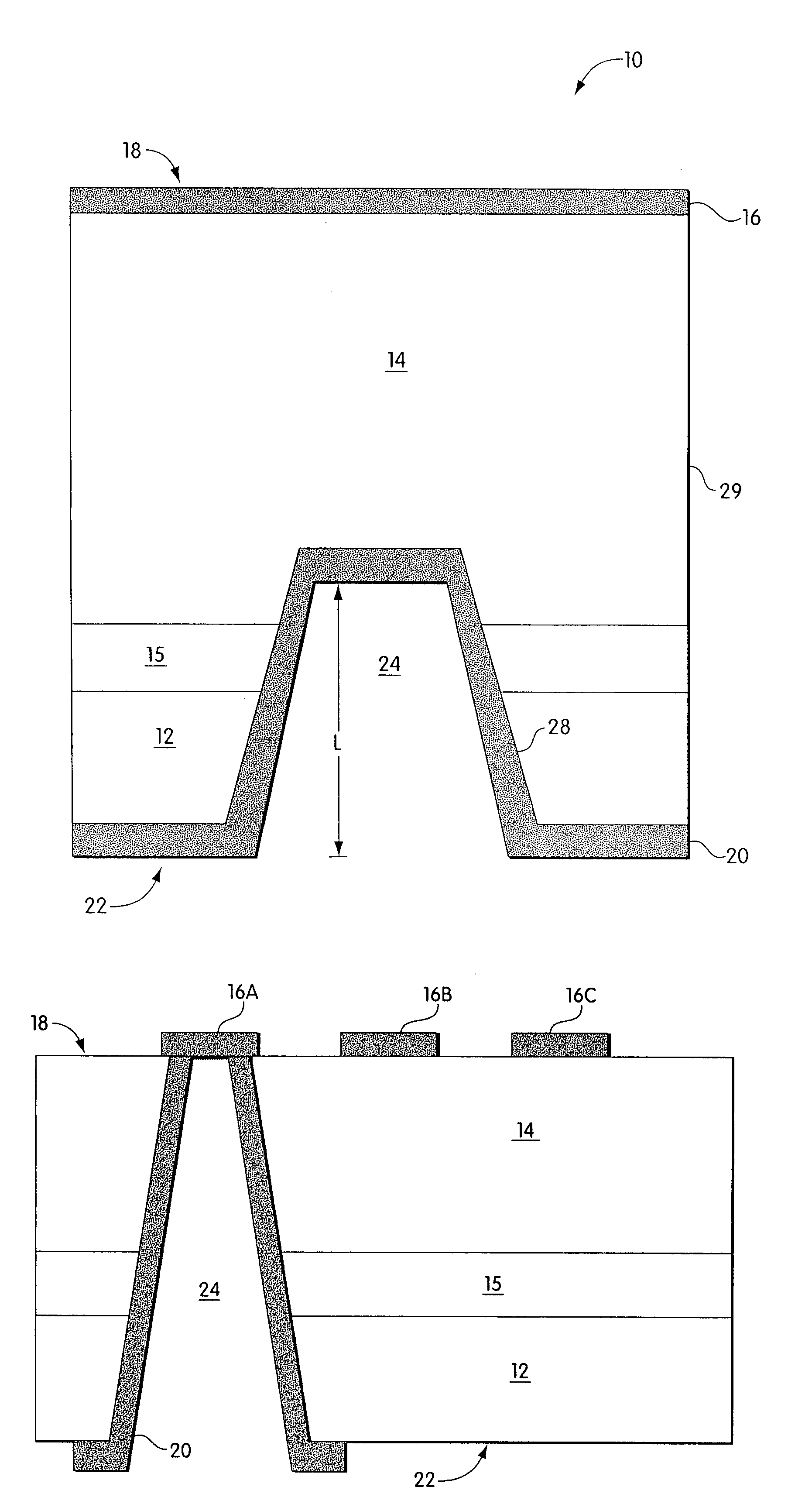 Gallium nitride material devices and methods of forming the same