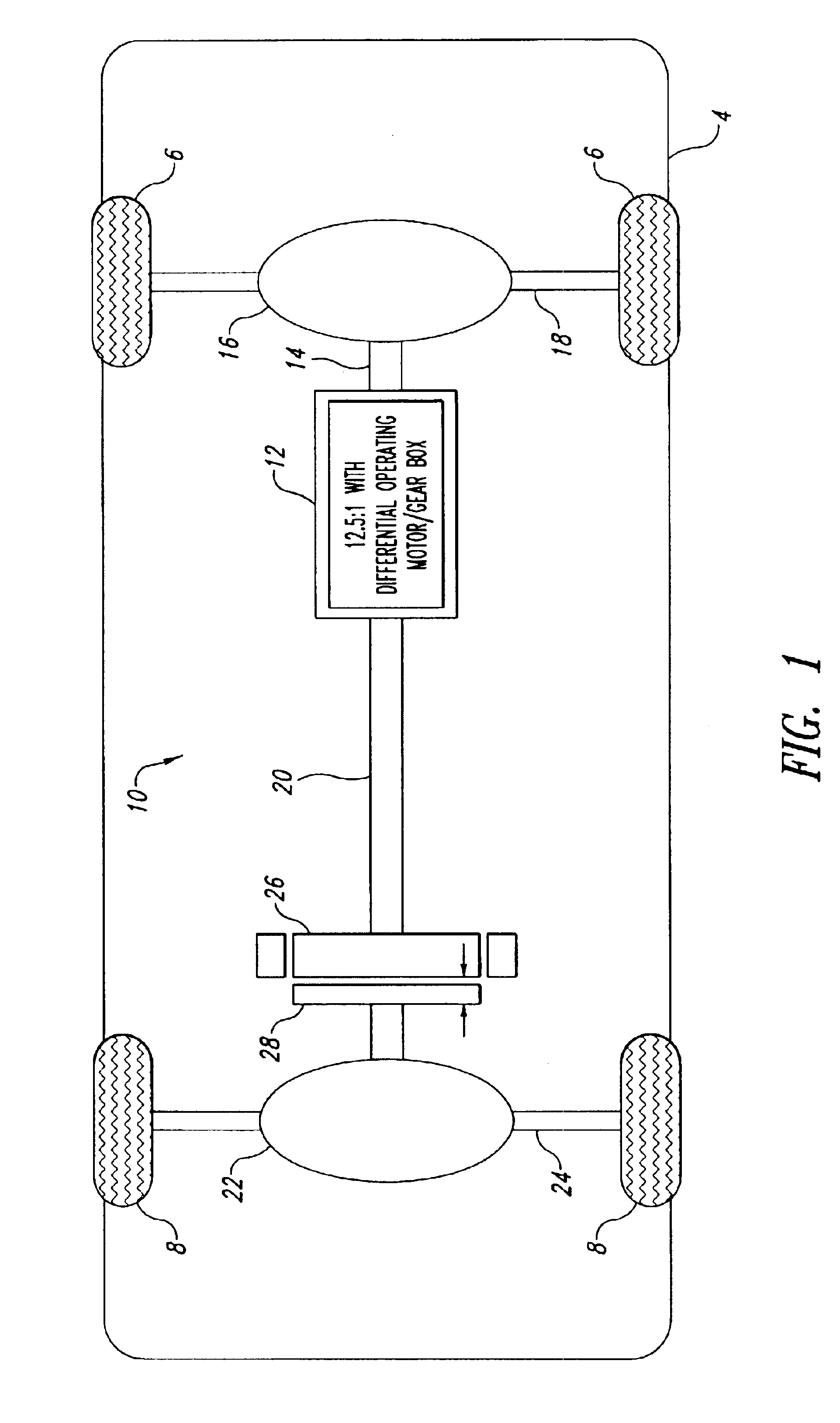 Apparatus and method to achieve multiple effective ratios from a fixed ratio transaxle