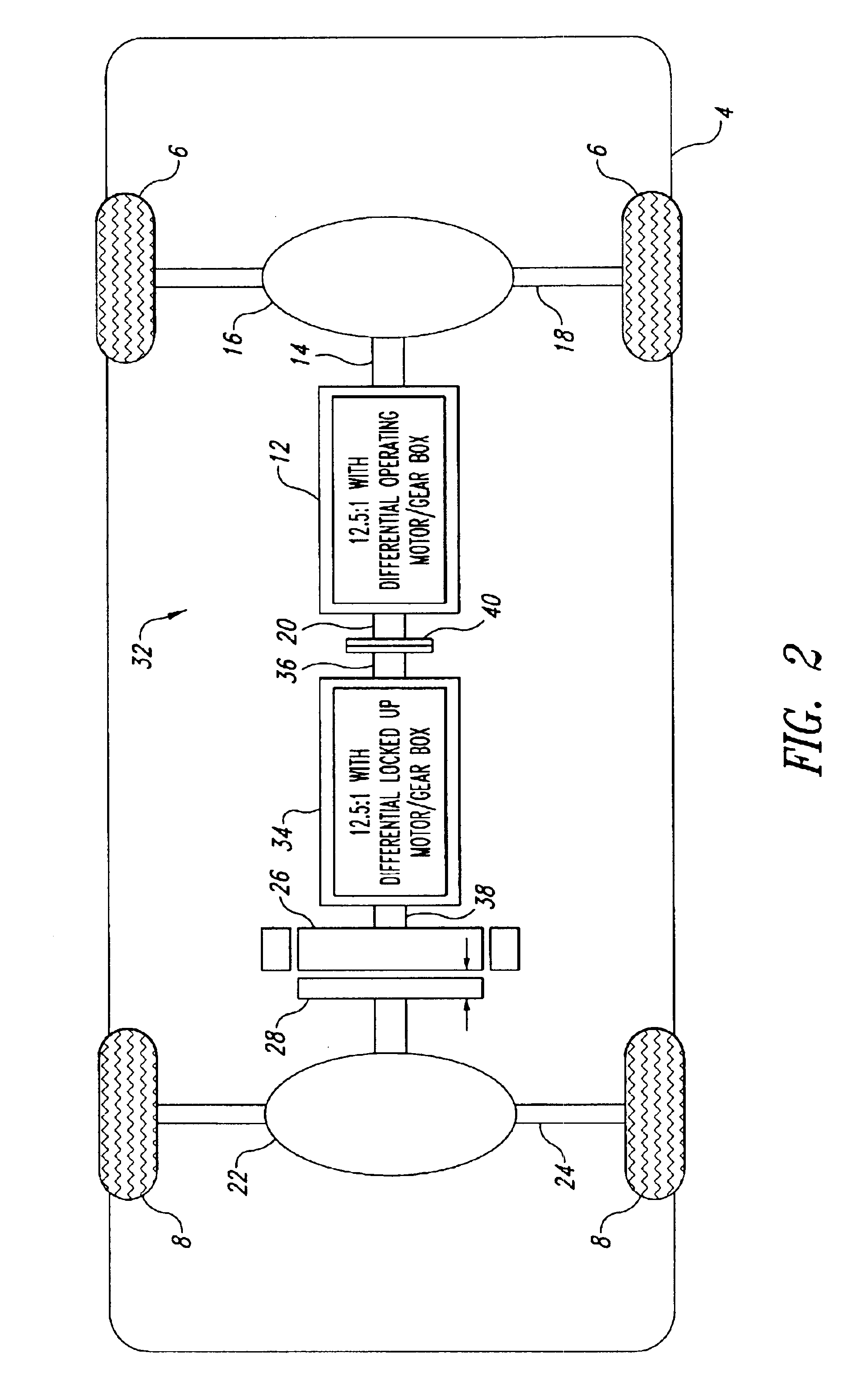 Apparatus and method to achieve multiple effective ratios from a fixed ratio transaxle