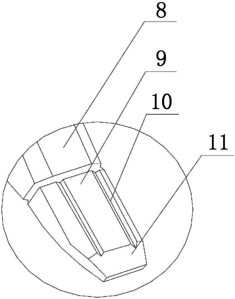 Earthing removing method for phosphate mine cave