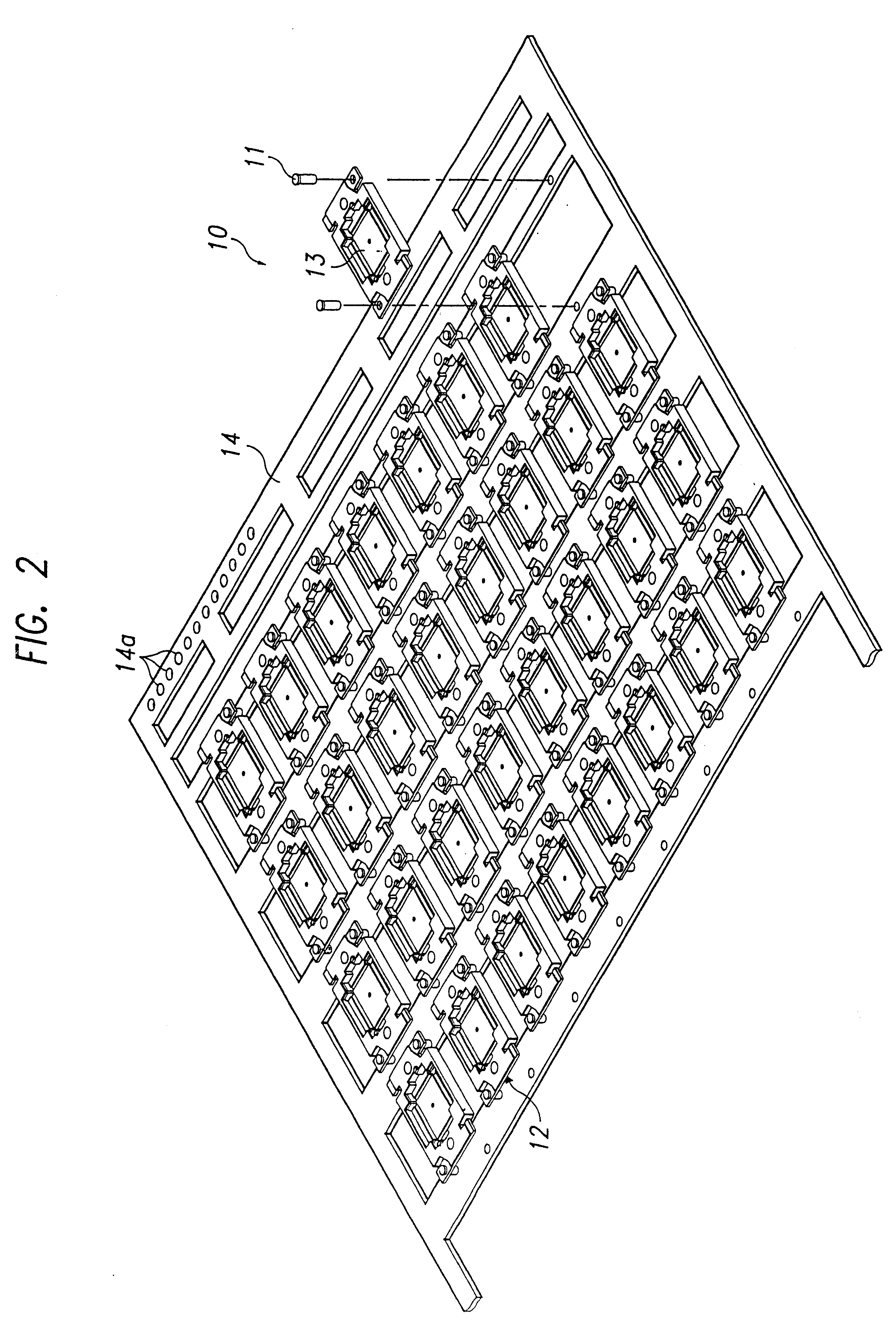 Test and burn-in apparatus, in-line system using the test and burn-in apparatus, and test method using the in-line system