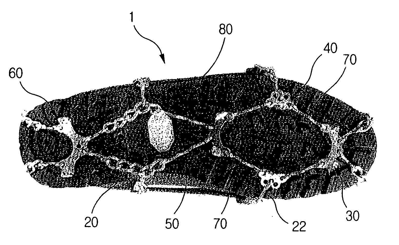 Crampons provided with spikes